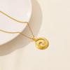 No Fade Stainless Steel Ocean Animal Necklaces For Women Men Accessories Real Gold Plated Shark Fish Tail Turtle Pendant Jewelry
