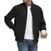 Men's Casual Flight Jacket Zip-Up Baseball Windproof - Outerwear for Spring and Fall