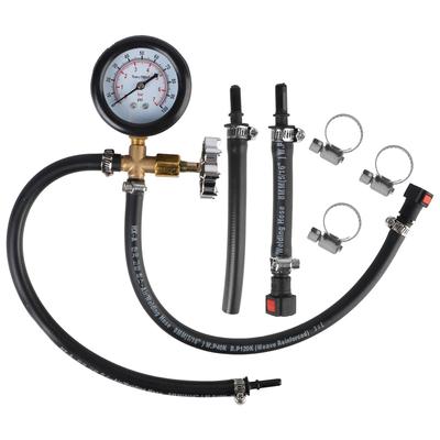 Quick Connected Fuel Pump Pressure Gauge Tester for Car Truck Gasoline Gasoline Pressure Gauge Meter 0-100PSI