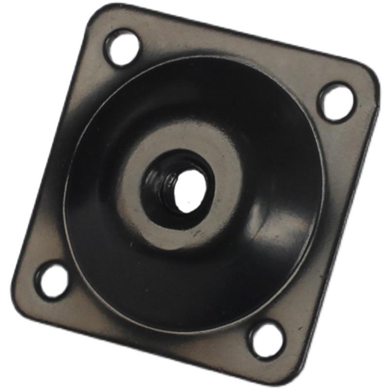 9° Black Wooden Leg Connector: Small Inclined Piece for Coffee Table Hardware