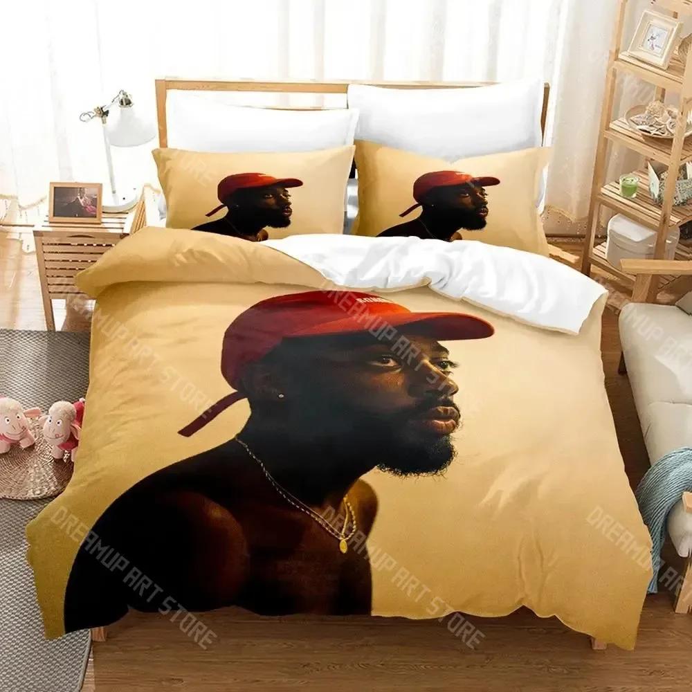 Brent Faiyaz Bedding Set Single Twin Full Queen King Size Bed Set Aldult Kid Bedroom Duvetcover Sets Anime