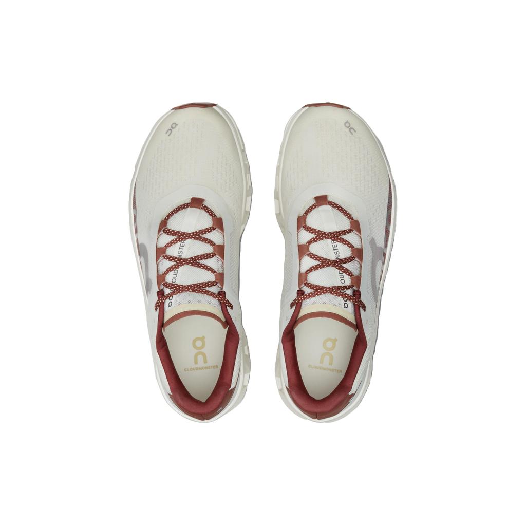 On Cloudmonster Fabric Cushioning Slip Resistant Low top Carbon Plate Long Distance Running Shoes Women's Umber 3WE10502508