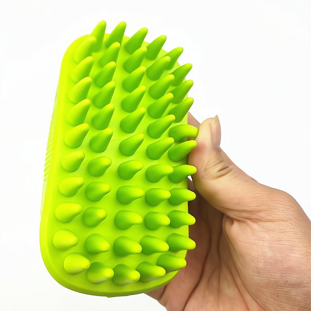 Pet Bath Brush Rubber Comb Hair Removal Brush Dog Cat Grooming Cleaning Glove Massage Pet Hair Care Tool