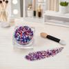 1/6Pcs Independence Day Body Glitter Gel, Patriotic Red White Blue Face Hair Glitter, Waterproof Sparkling Makeup Sequins, 4th of July Accessories