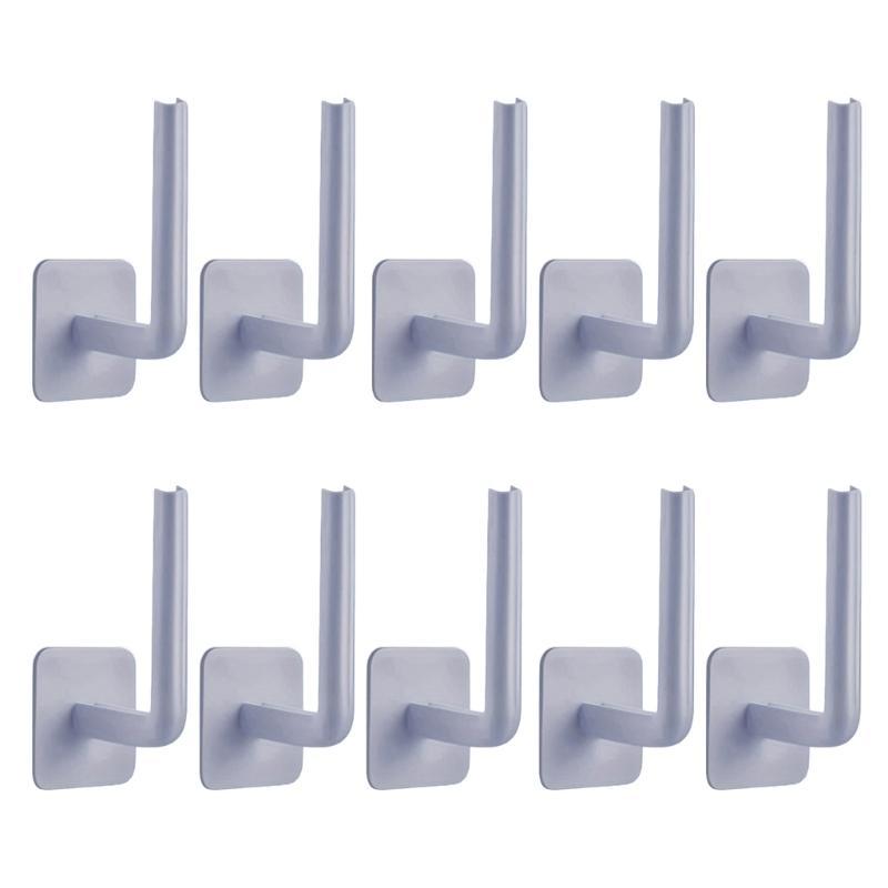 652F Strong Adhesive Hat Racks Organizers Baseball Caps Holders L-Shape Hat Hangers