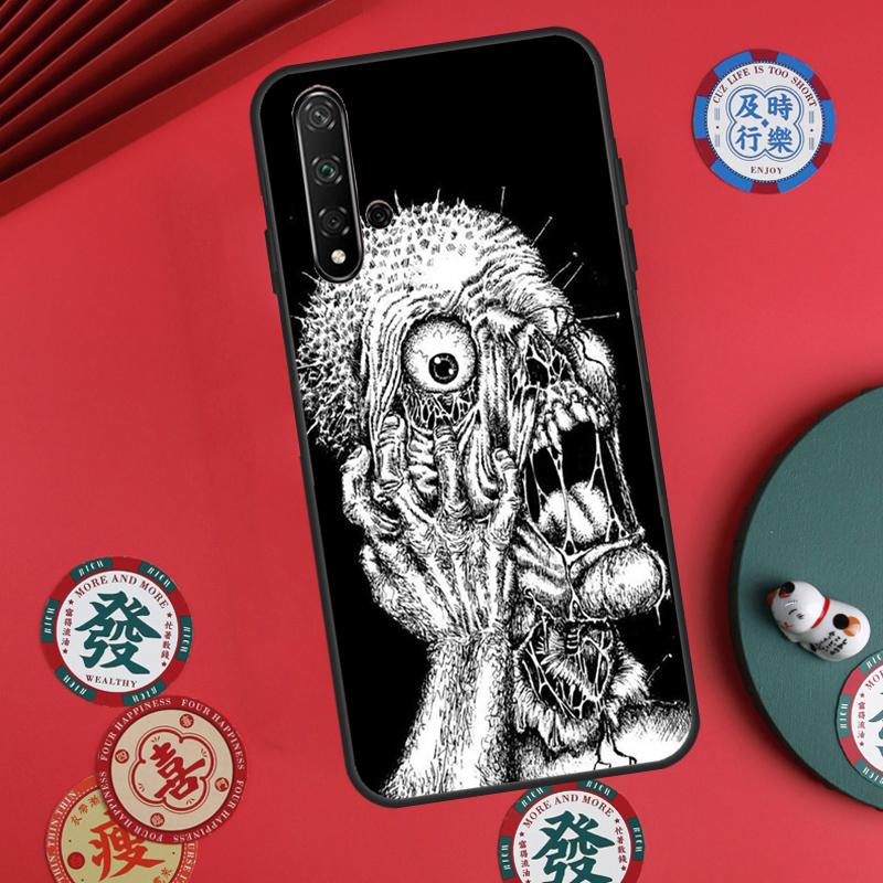 

Gothic Fashion Skull For Huawei Nova Y73 Y72 Y90 Y70 Y60 Y91 Y61 12s 12i 11i 8i 9 10 SE P40 Lite P60 P30 Pro Case Huawei Nova Y91
