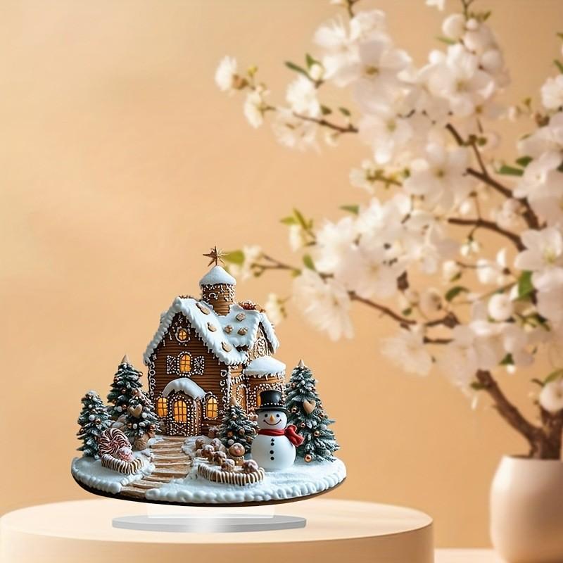2D Flat Acrylic Mother's Day, Father's Day Decoration, Indoor and Outdoor Decoration - No Need for Batteries/electricity, Free Day Decoration,