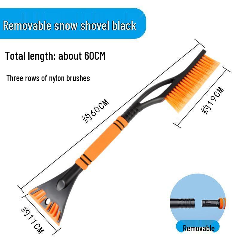 Car Snow Removal Kit: De-icing Shovel, Snow Brush, and Scraper