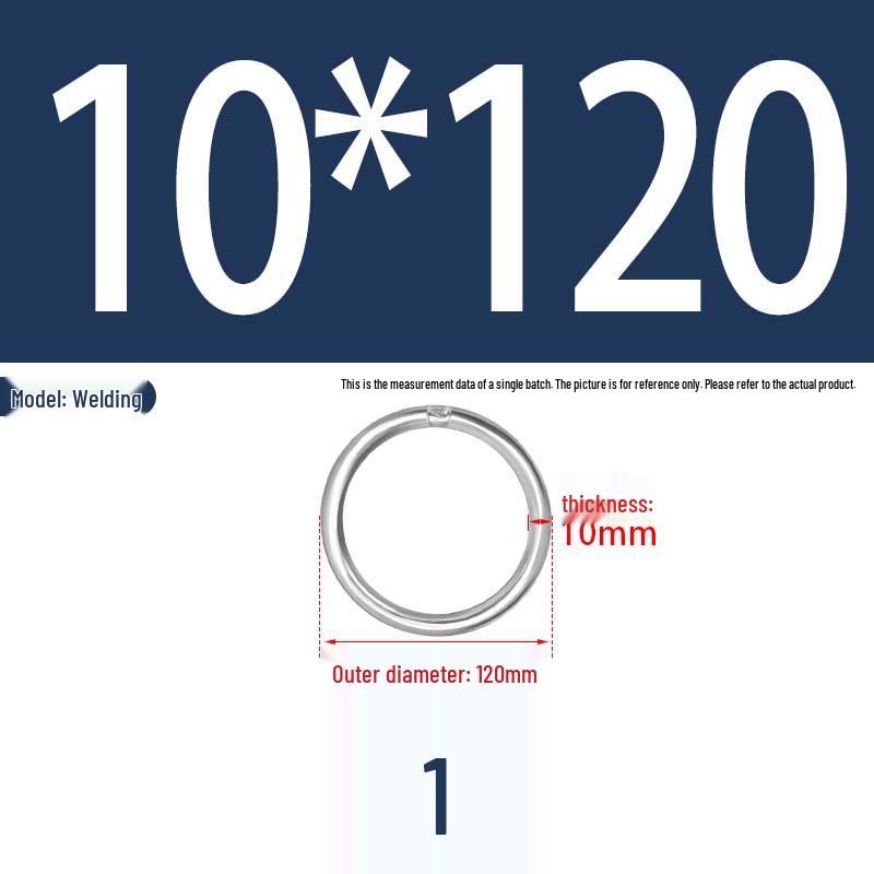 304 Stainless Steel Seamless O-Ring for Lifting and Hammock Yoga Connection
