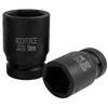 Impact Socket 1'' 38mm Cr-Mo 6-point