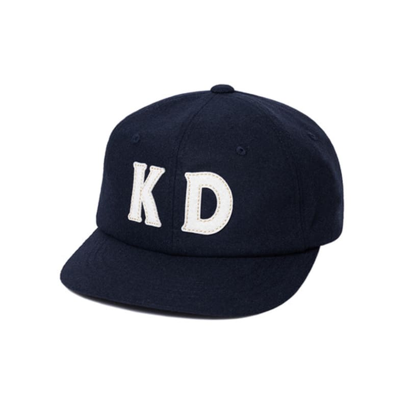 

KODAK Apparel Wool Vintage Flat-Brim Cap NAVY ML