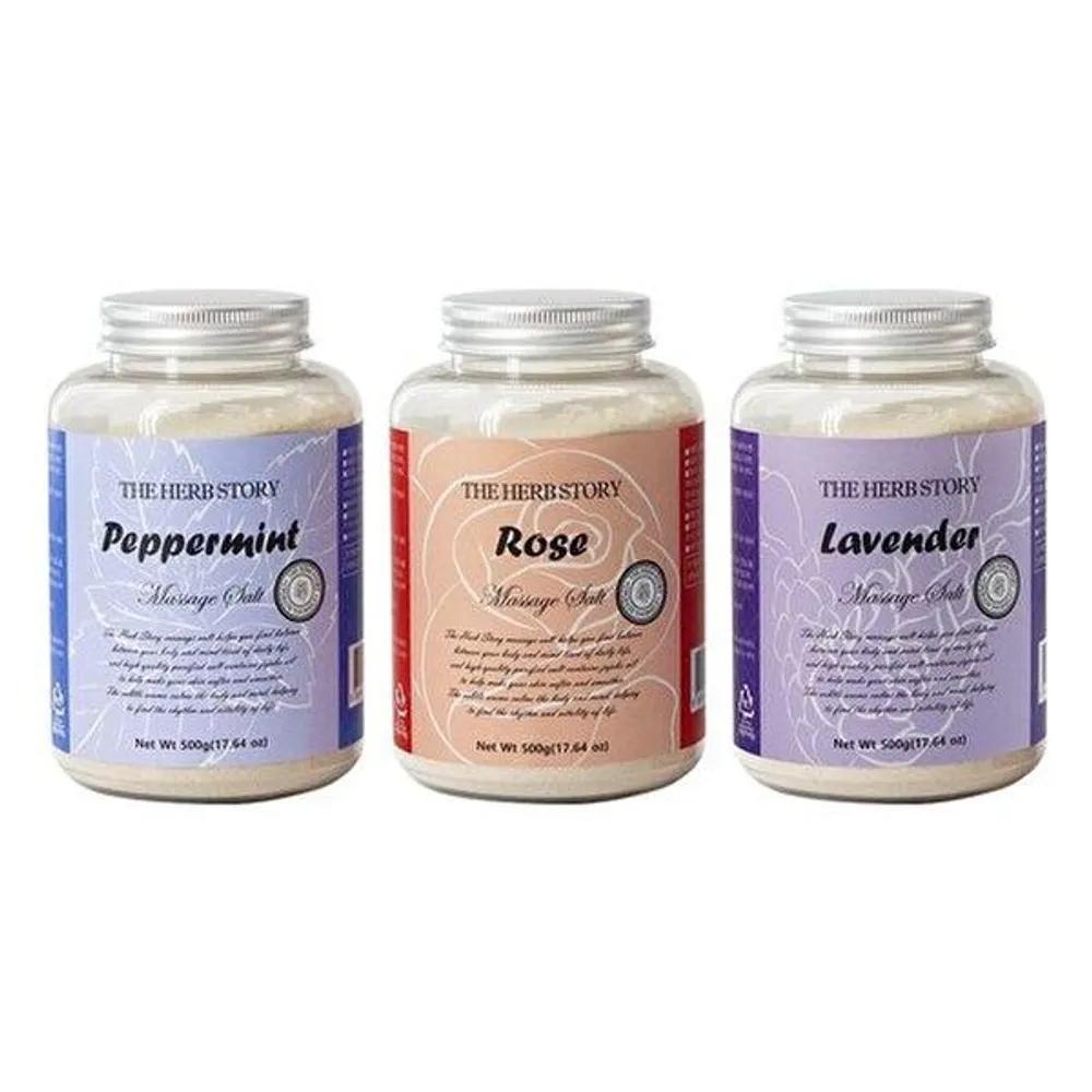 theherbstory Massage Salt 500g Lavender Peppermint Rose-WFG4R9H
