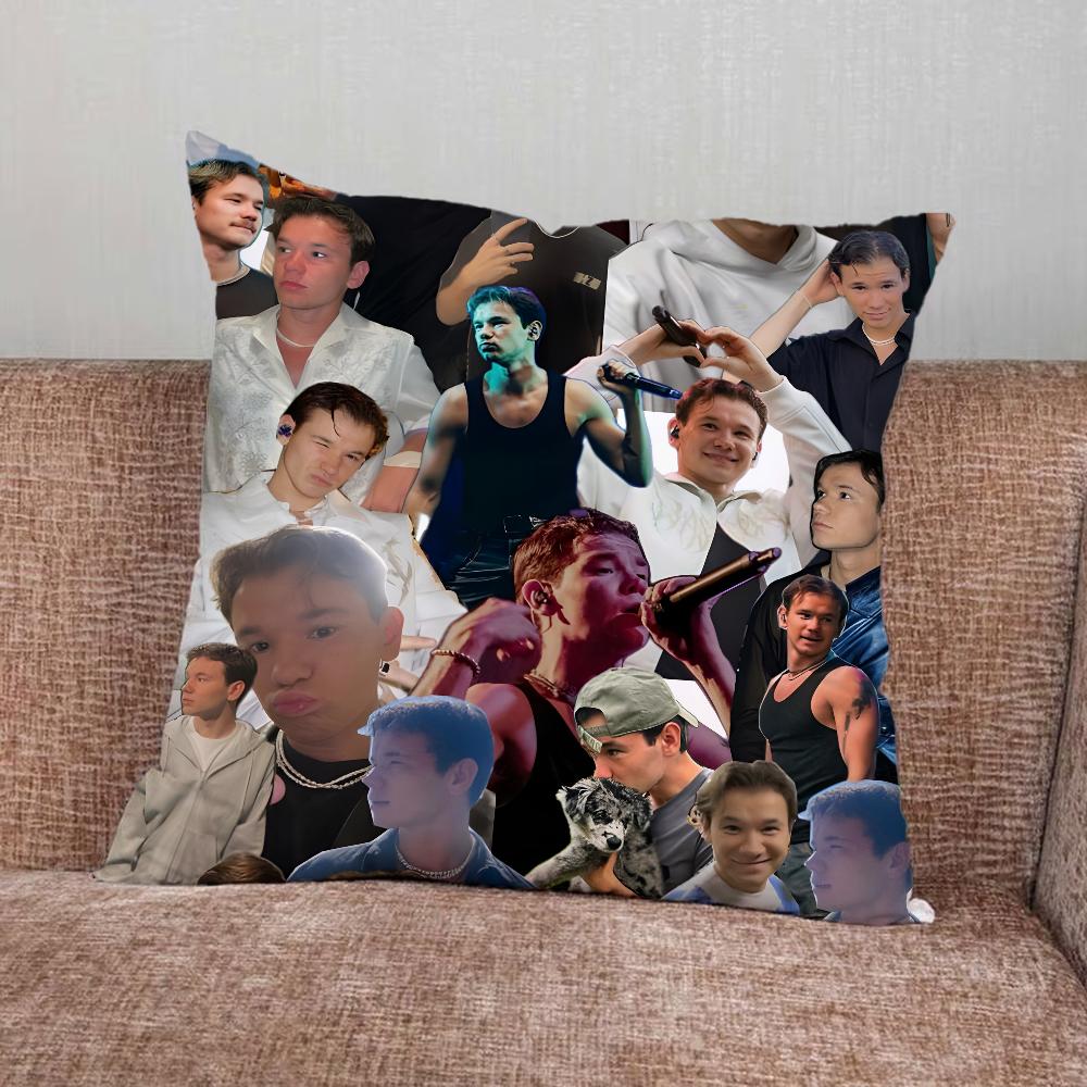 M-Marcus And M-Martinus Pillow Case For Home Bedroom Car Office Decoration Living Room Sofa Cushion Cover Suitable