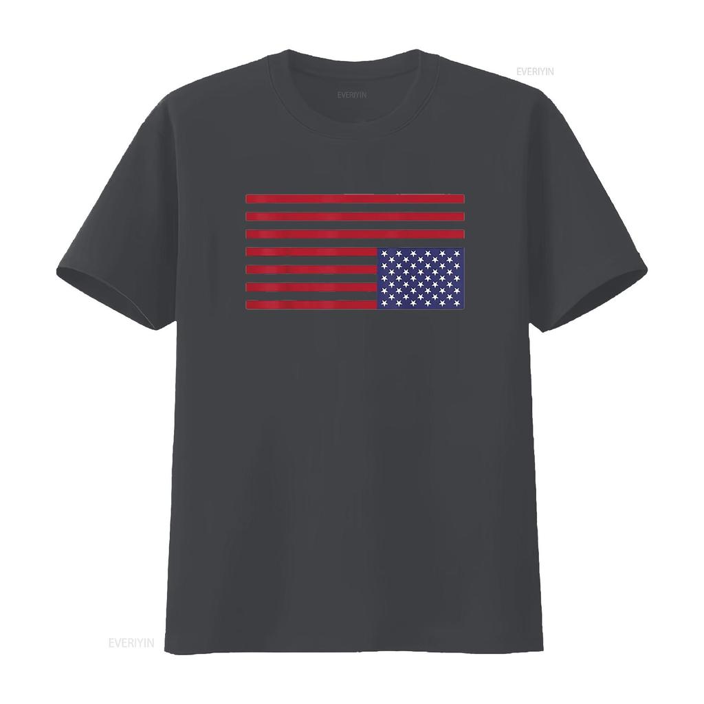 America in Distress Upside Down U S Flag Protest Womens T Shirt Black 2X Large vintage Washed Top For Everyday Wear Versatile