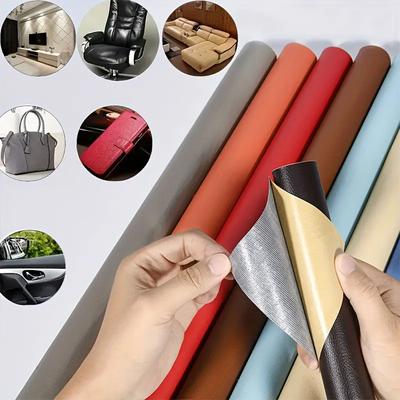 Self Adhesive PU Leather Repair Patches Fix Sticker for Sofa Car Seat Table Chair Bag Shoes Bed Home