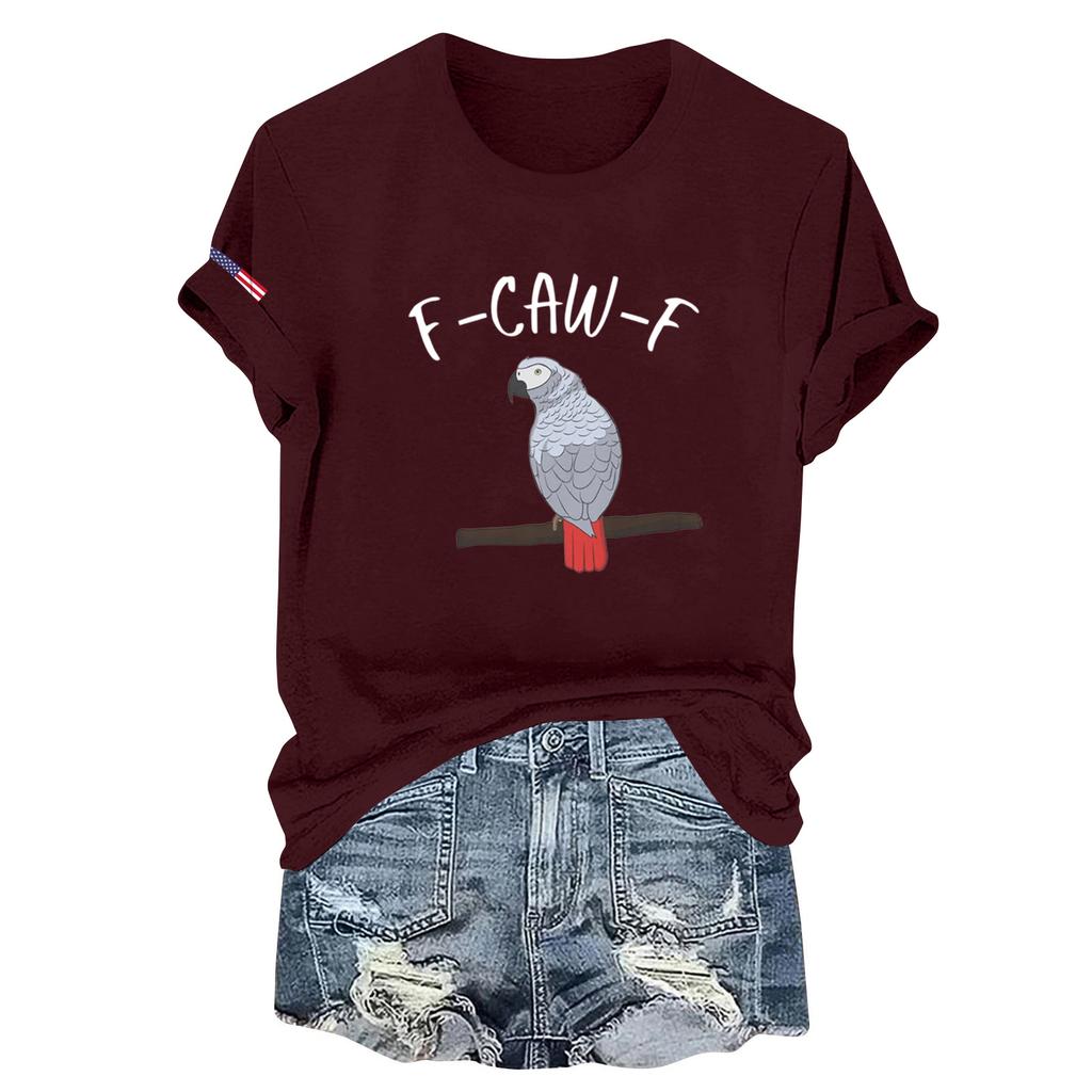 Trička Trička s krátkým rukávem Pro ženy Módní topy Lehké Měkké Ležérní Letní outfity Oblečení