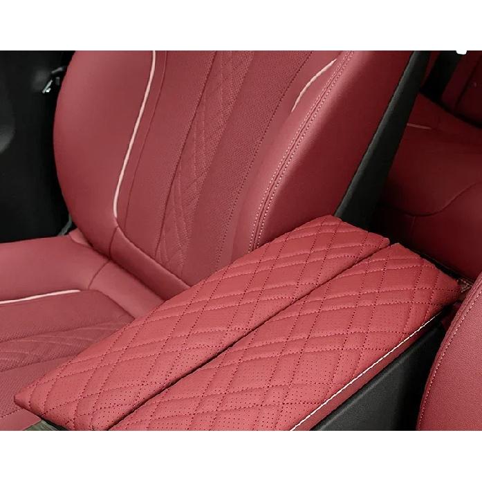 2PCS Car Central Armrest Box Console Cover Auto Styling Accessory For BMW Series5 G30 G38 F10 F11 F18 F15 F16 G05 G07 X5X6X7 LHD