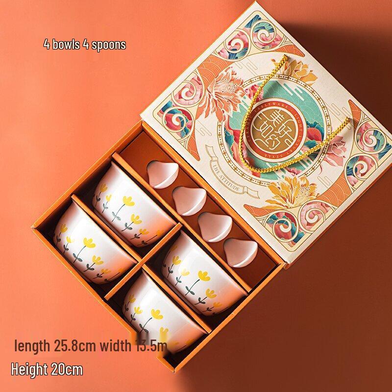 Ruhan Beautiful Promise Bone China Tableware Set