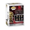 Figurine de collection - funko - c-3po - star wars - 40ème anniversaire - dans fauteuil
