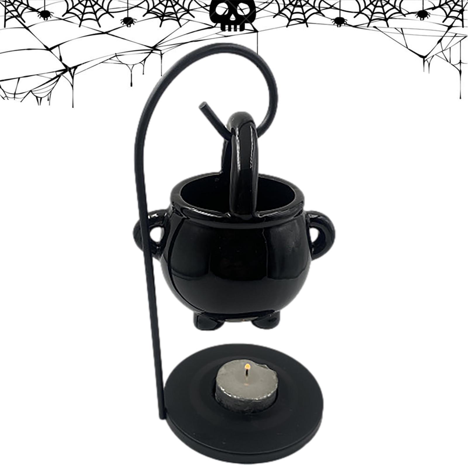 

1pc Hanging Cauldron Wax Burner Witch Caldron Pot Candle Holder Witchcraft Supplies Essential Oil Incense Aroma Diffuser CN