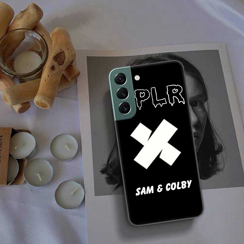 

Sam and Colby XPLR Phone Case For Samsung Galaxy S22 S25 Ultra S21 S10 Plus S26 Edge S20 S23 S24 FE Cover Silicone Soft TPU Samsung S23