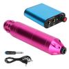 Tattoo Pen Tattoo Rotate Machine Set with Power Supply Wireless Pedal for Beginners
