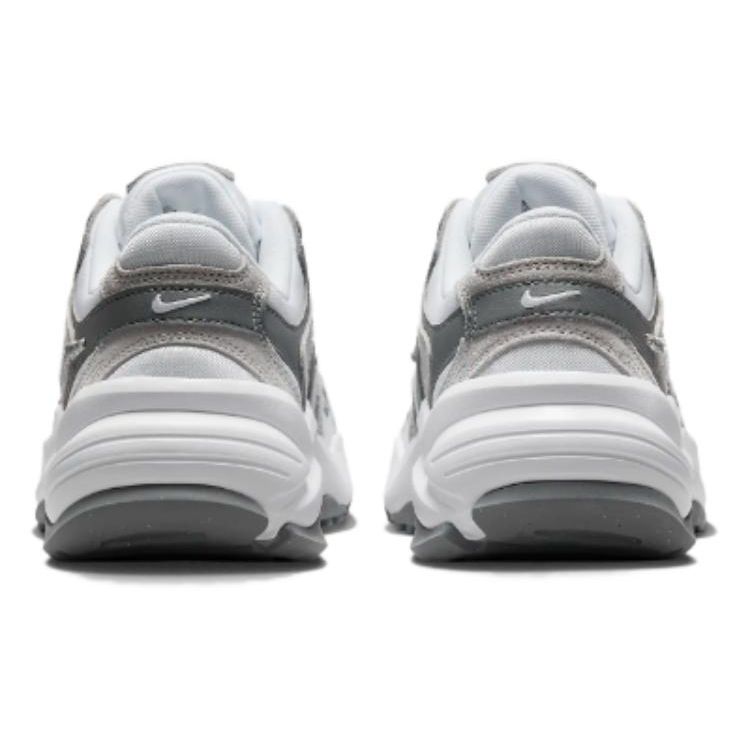Nike AL8 Smoke Grey Metallic Silver Women Sneakers White Black FJ3794-101
