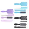 4pcs Hair Brush Set Hollow Comb Tail Comb Fine Wide Teeth Scalp Massage Hair Styling Comb Set