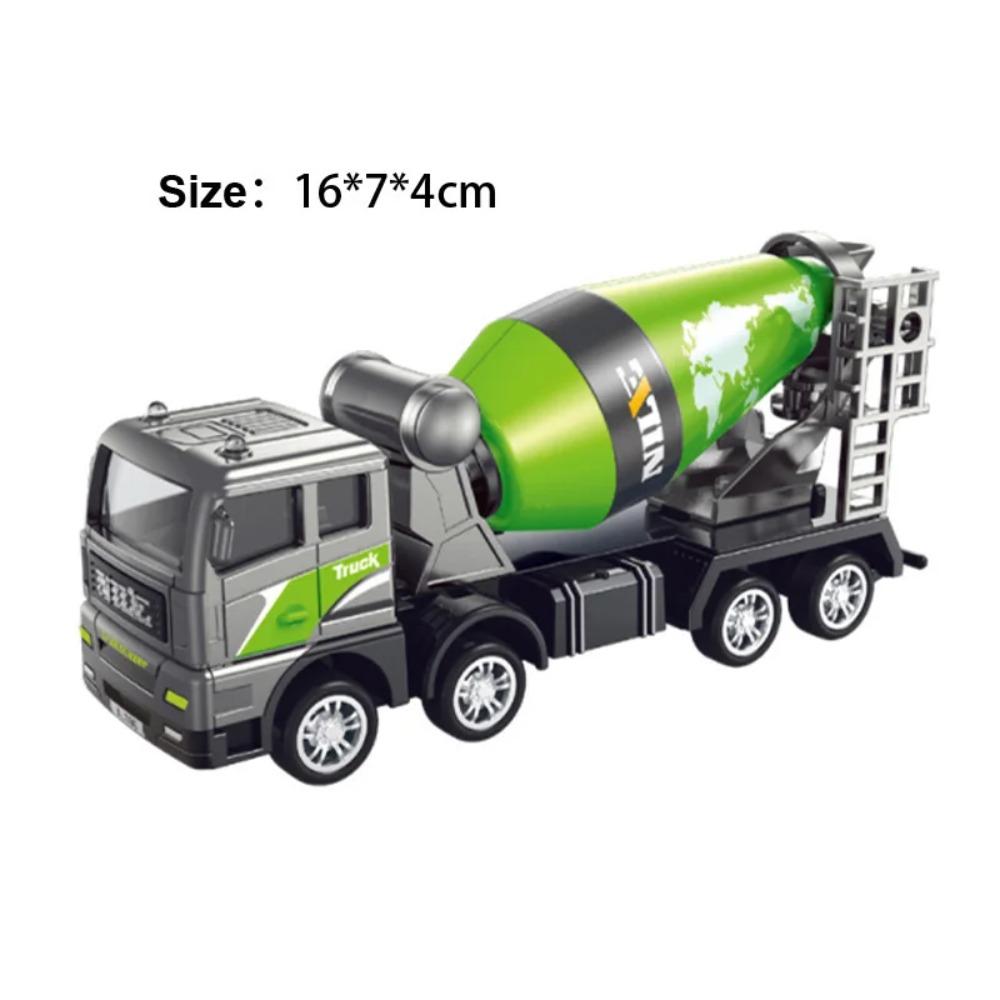 Giocattoli Inertiali da Ingegneria in Metallo Pressofuso per Bambini, Trattore in Lega, Escavatore, Bulldozer, Camion per Bambini, Modello di Veicolo per Bambini, Regalo