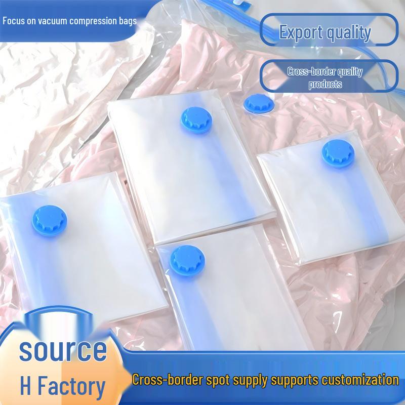 Vacuum Compression Bags: Thickened, Multi-Size Storage for Quilts and Clothes
