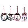 Cross-border Cedar Christmas Tree Ornaments Set