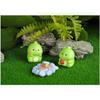 9Pcs/set Cartoon Mini Dinosaurs Animal Miniatures Resin Ornaments Micro Landscape Fairy Garden Dollhouse Decoration