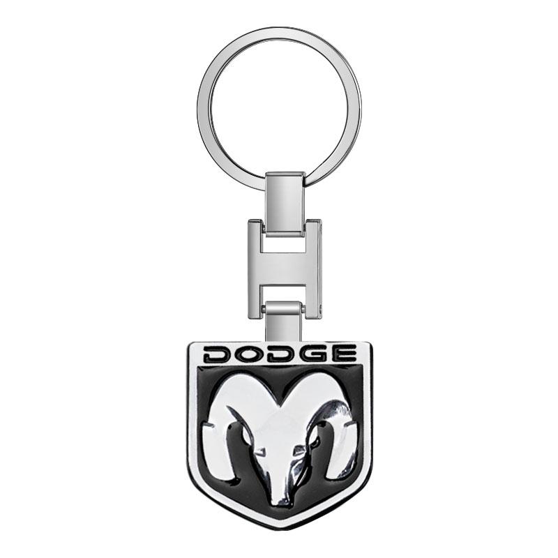 Přívěsek na klíče od auta Znak auta Dárek s kroužkem na klíče Auto doplňky pro Dodge SRT Ram 1500 Durango Journey Charger Challenger Caliber Caravan