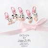Adorable Pink Panda Keychain & Bag Pendant – Cute, Versatile Accessory