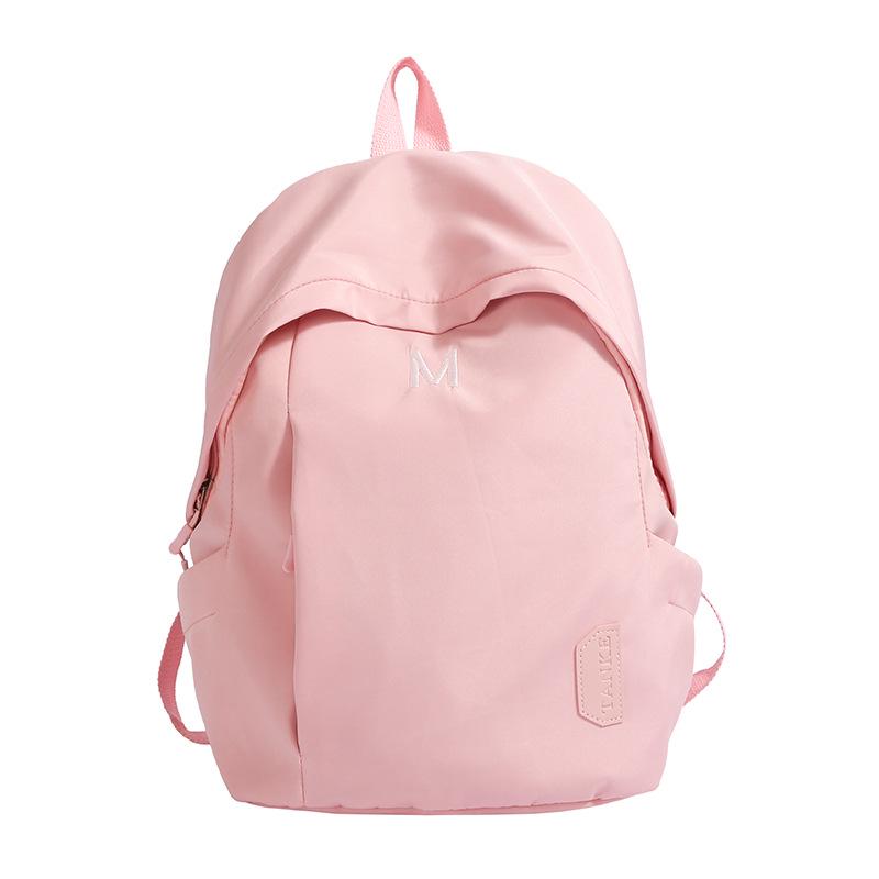 

Кремовый рюкзак большой вместимости для учеников средней школы, старшеклассников и студентов 31*16*41 cm розовый