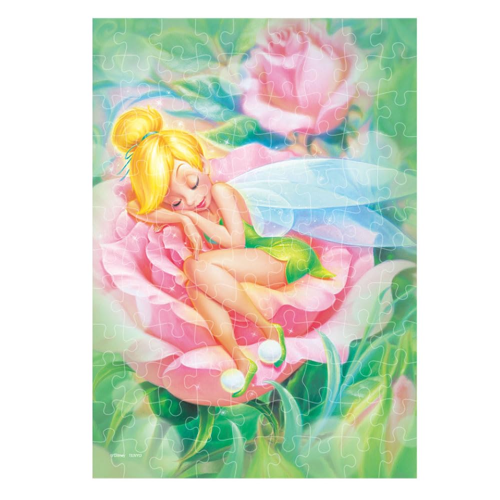 

Tenyo in 108 Piece Jigsaw Puzzle Disney ZZZ Among the Comes with glue and spatula Service card included [Made Japan] Roses… (18.2x25.7cm) D-108-045