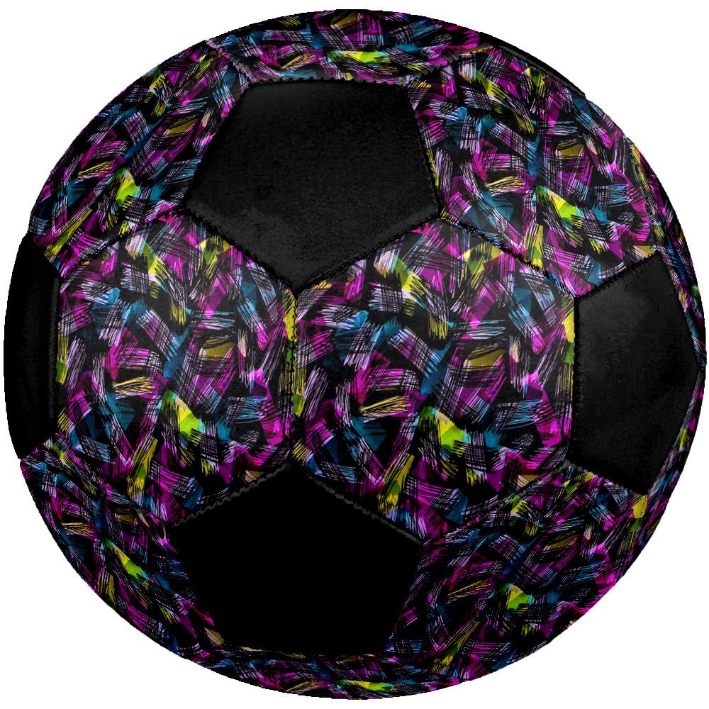 1pc Abstract Brush Strokes Durable Soccer Ball/Football, Size 5, Perfect for Training, Entertainment And Competition,Gift yy26060691