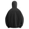 Men Women Casual Hip Hop Hoodie Solid Color Zip Up Streetwear Sweatshirt Teens