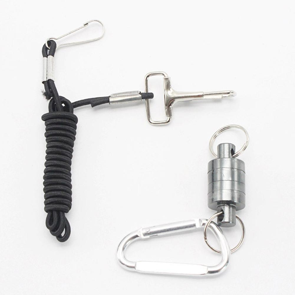 Magnetic Clasps Multi-function Strong Magnetic Mountaineering Buckle Anti-loss Rope Carabiner For Outdoor Fishing