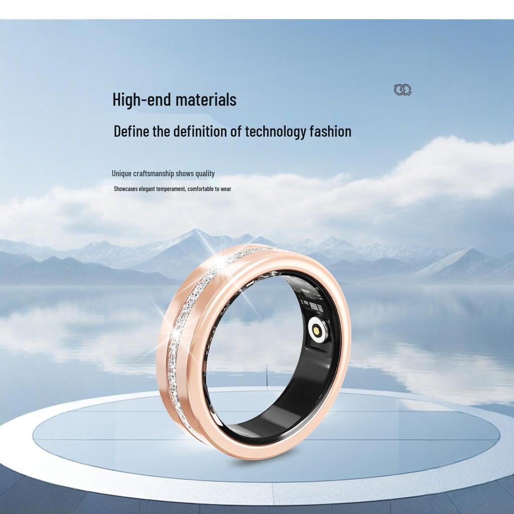 DaringV6 Smart Ring: Multifunctional Sports Pedometer with Heart Rate and Sleep Monitoring