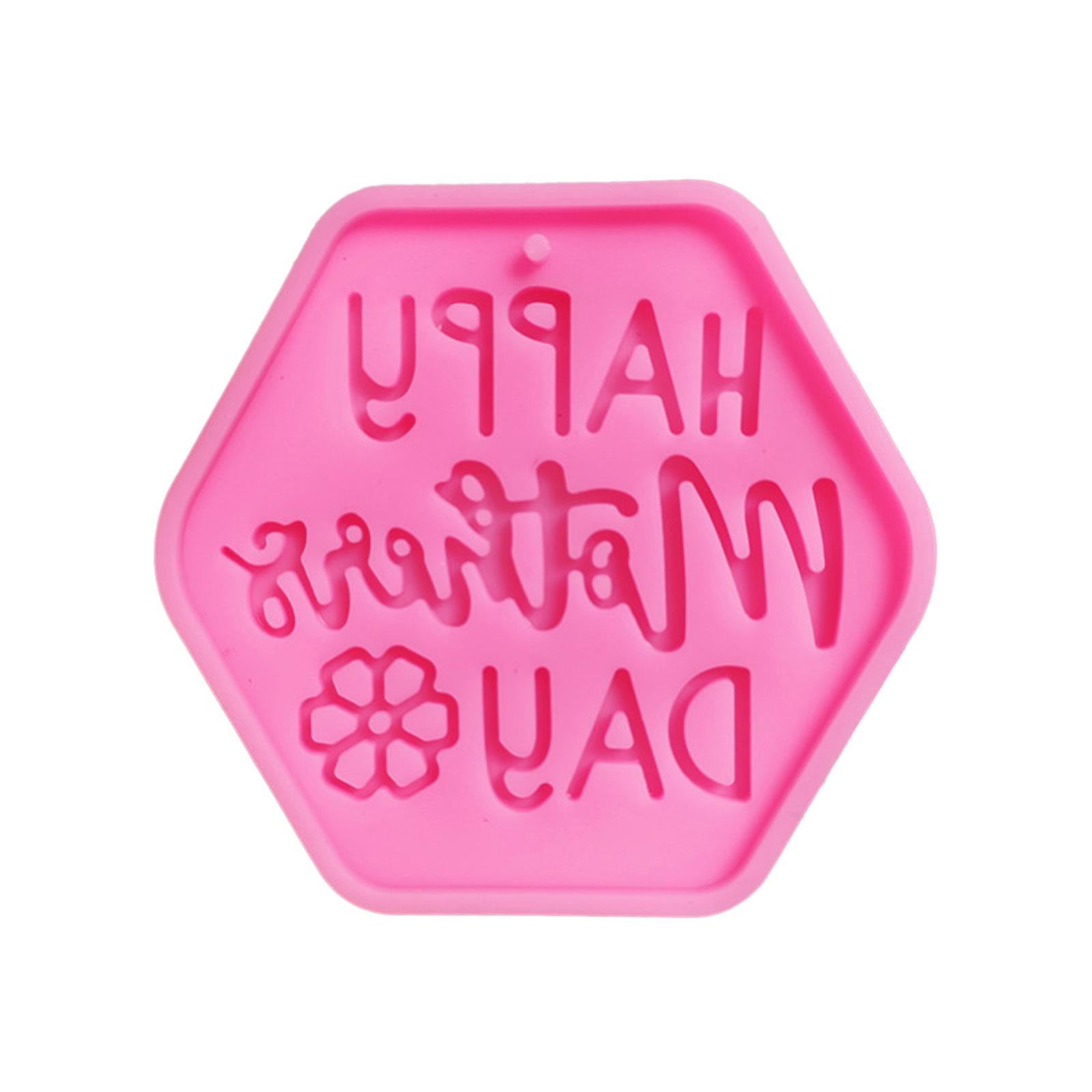 

Новинка День матери Подвеска Силиконовая форма брелок смоляная форма для изготовления ювелирных изделий форма для эпоксидной смолы DIY Подставка Искусство Ремесла 1