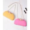 Women Girl Formal Evening Bag with Chain Banquet Purse Female Cocktail Handbag