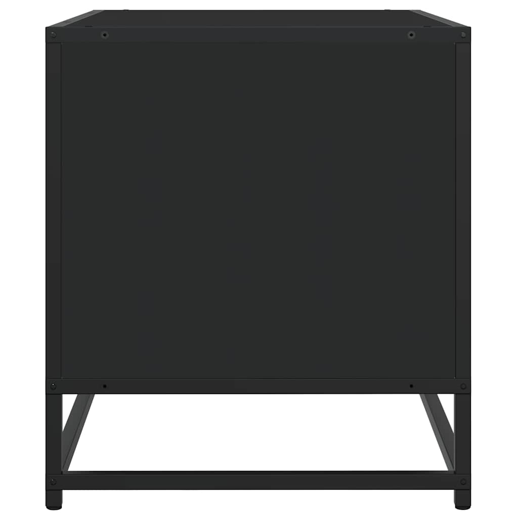 Vidaxl Szafka Pod Tv, Czarna, 270X40X46 Cm, Materiał Drewnopochodny