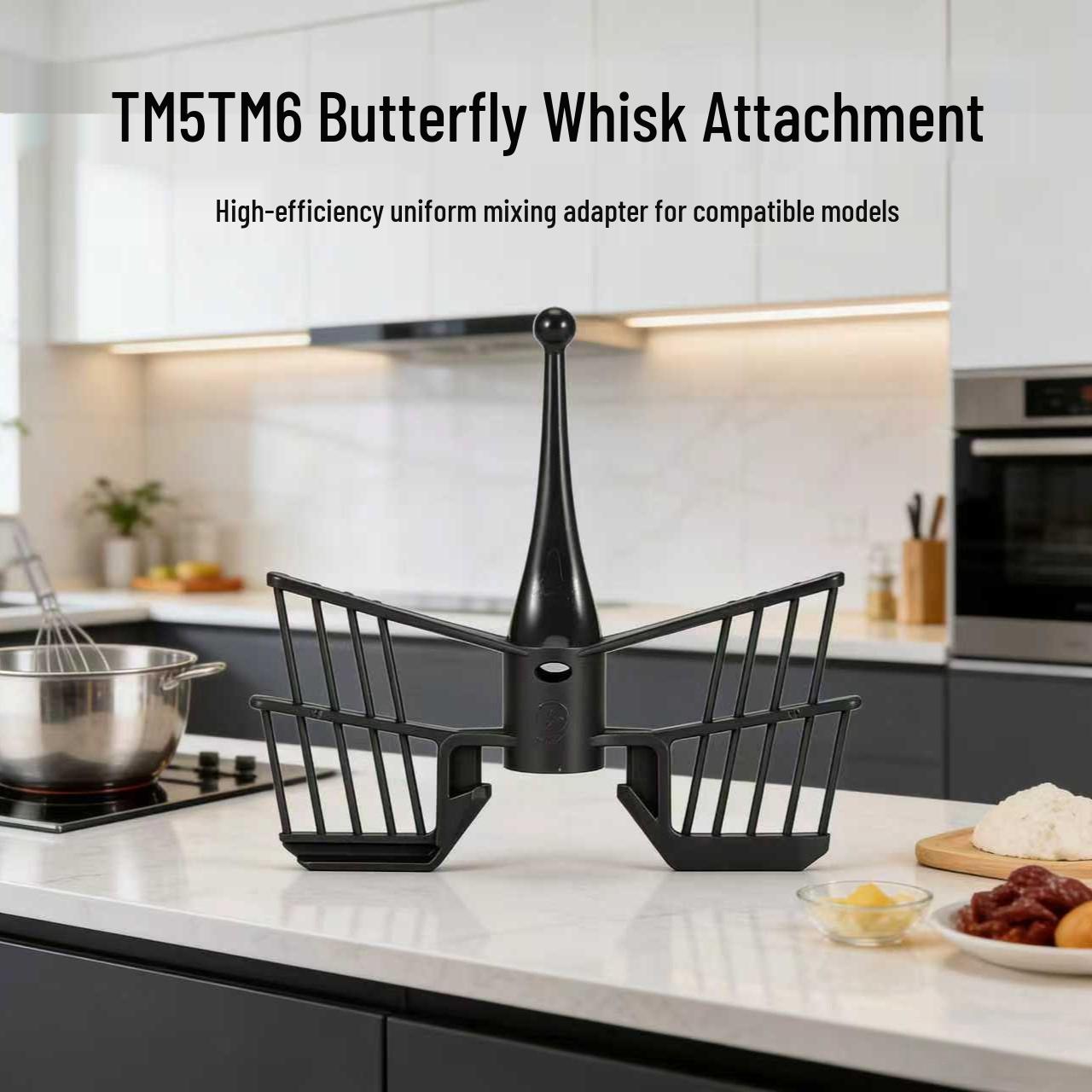 German Thermomix TM5/TM6 Original Silent Whisk [Single Unit Available] серый
