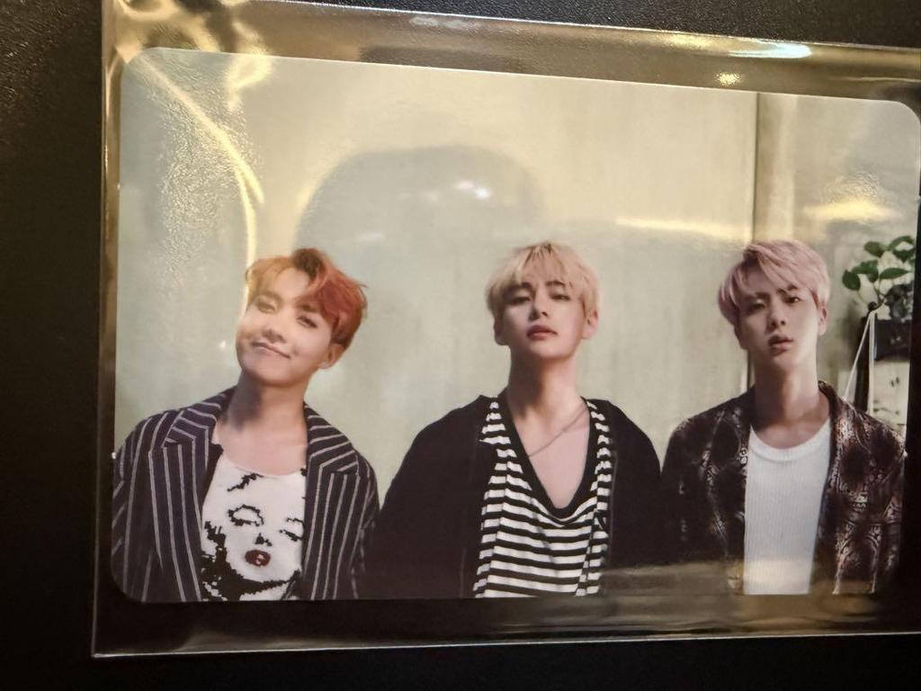 [USED] BTS Memories 2016 Trading Cards - Tae, Jin, Hoseok