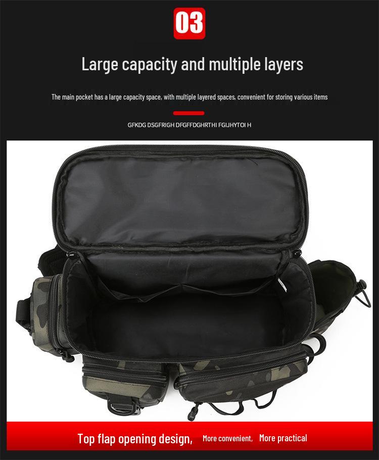 Wasserdichte Taktische Camouflage Angel Crossbody Hüfttasche