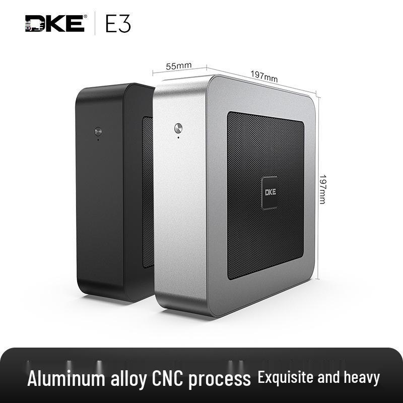 All-Aluminum Mini ITX Desktop Case with Integrated Graphics and DC Power Support