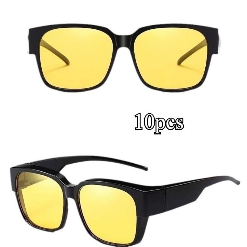 Driving Oversized Sunglasses To Cover Over Eyeglasses Myopia Glasses for Men UV Protection