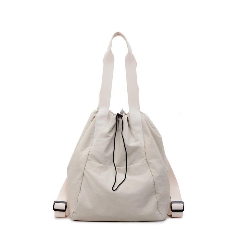 Multifunctional Women's Bag Backpack New Nylon Waterproof Shoulder Bag Student Versatile Class Handbag