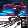 Neon LED RGB Car Underglow Bottom Light Remote/APP Control Flexible Waterproof LED Strip Car Underbody Light Decorative Lamp